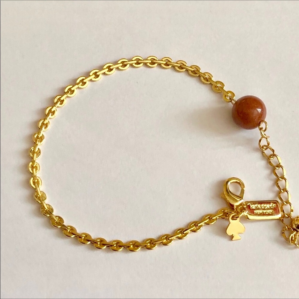 Kate Spade gold and bead Bracelet - Picture 4 of 6